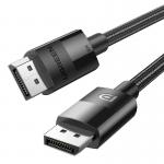 Cablu video UGREEN 80393, DisplayPort tata la DisplayPort tata, 8K, 60Hz, 32.4Gbps, 3m, Negru 2 - lerato.ro