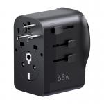 Adaptor retea Ugreen S550, 2x USB-C, 1x USB-A, 65W, Compatibil cu prize EU/UK/US, Negru 6 - lerato.ro
