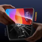 Set 2 folii sticla securizata Ugreen SP629, Kit montare inclus, compatibile cu iPhone 16 Pro, Transparent 4 - lerato.ro