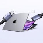 Cablu pentru incarcare si transfer de date Ugreen, 2x USB-C, 100W, 5A, 480Mbps, 1m, Negru 6 - lerato.ro