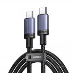 Cablu pentru incarcare si transfer de date Ugreen, 2x USB-C, 240W, 5A, 480Mbps, 2m, Negru 2 - lerato.ro
