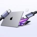 Cablu pentru incarcare si transfer de date Ugreen, 2x USB-C, 240W, 5A, 480Mbps, 2m, Negru 7 - lerato.ro