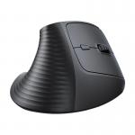 Mouse vertical UGREEN M571, Wireless, 4000 DPI, 6 Butoane, 2.4GHz, Bluetooth, 1xAA, Negru 2 - lerato.ro