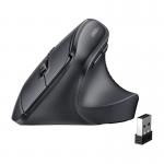 Mouse vertical UGREEN M571, Wireless, 4000 DPI, 6 Butoane, 2.4GHz, Bluetooth, 1xAA, Negru 4 - lerato.ro