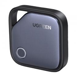 Dispozitiv anti pierdere UGREEN CM916, Autonomie 1 an, Compatibil cu iOS / Android, Alarma 100dB, Incarcare USB-C, Bluetooth, Negru