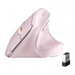 Mouse vertical UGREEN M571, Wireless, 4000 DPI, 6 Butoane, 2.4GHz, 1xAA, Roz 3 - lerato.ro