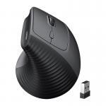 Mouse vertical UGREEN M571, Wireless, 4000 DPI, 6 Butoane, 2.4GHz, 1xAA, Negru 3 - lerato.ro