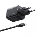 Incarcator retea UGREEN X517, 25W, 1x USB-C, Cablu USB-C la USB-C 1m inclus, Negru 4 - lerato.ro