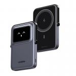 Powerbank magnetic UGREEN Uno PB571 5000mAh USB-C MagSafe (gri) 4 - lerato.ro