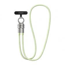 Cabluri de date si incarcare, Cablu pentru incarcare si transfer de date UGREEN L508, USB-C la USB-C, 60W, 480Mbps, 1.2m, Functie de snur pentru telefon, Verde, lerato.ro