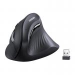 Mouse wireless UGREEN MU008, Vertical, Bluetooth, 2.4G, 4000 DPI, Negru 3 - lerato.ro