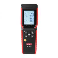 Termometru digital cu 4 canale UNI-T UT325F, Afisaj, Data Hold, MAX / MIN / AVG, Bluetooth, Negru