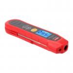 Termometru digital 2 in 1 UNI-T UT320T, Afisaj LCD, Masurare infrarosu / sonda, MAX / MIN, Data Hold, IP54, Negru 3 - lerato.ro