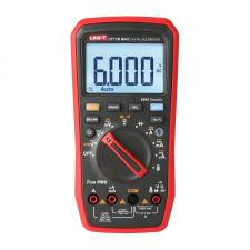Multimetru digital UNI-T UT17B MAX, Tensiune AC / DC / VFD, Curent AC / DC, Rezistenta, Capacitate, Frecventa, True RMS, Afisaj, Negru/Rosu