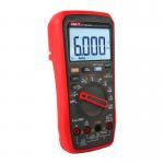 Multimetru digital UNI-T UT18B MAX, Tensiune AC / DC / VFD, Curent AC / DC, Rezistenta, Capacitate, Frecventa, Temperatura, True RMS, Afisaj, Negru/Rosu 3 - lerato.ro