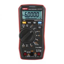 Multimetru digital UNI-T UT117C, Tensiune AC / DC, Curent AC / DC, Rezistenta, Capacitate, Frecventa, True RMS, Afisaj, Negru/Rosu