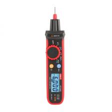 Multimetru digital tip stilou UNI-T UT118C, Tensiune AC / DC, Rezistenta, Capacitate, Frecventa, True RMS, Afisaj, Negru/Rosu