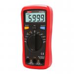 Multimetru digital UNI-T UT133A, Tensiune AC / DC, Curent AC / DC, Rezistenta, Capacitate, Frecventa, Temperatura, Afisaj, Negru/Rosu 4 - lerato.ro