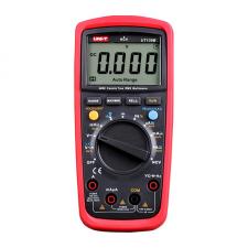 Multimetru digital UNI-T UT139B, Tensiune AC / DC, Curent AC / DC, Rezistenta, Capacitate, Frecventa, True RMS, Afisaj, Negru/Rosu