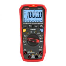 Multimetru digital UNI-T UT161E, Tensiune AC / DC, Curent AC / DC, Rezistenta, Capacitate, Frecventa, True RMS, Afisaj, Negru/Rosu