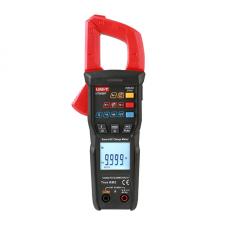 Clampmetru digital UNI-T UT202BT, Masurare tensiune AC / DC, Curent AC, Frecventa, Rezistenta, Capacitate, Continuitate, Temperatura, True RMS, NCV, Test dioda, Negru / Rosu