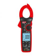 Clampmetru digital UNI-T UT206B, Masurare tensiune AC / DC, Curent AC, Frecventa, Rezistenta, Capacitate, Temperatura, True RMS, NCV, LPF, LoZ, Negru / Rosu