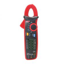 Clampmetru digital UNI-T UT210C, Masurare curent AC, Tensiune AC / DC, Rezistenta, Capacitate, Temperatura, Alarma continuitate, Test dioda, Oprire automata, Rosu / Negru