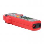 Clampmetru digital UNI-T UT210C, Masurare curent AC, Tensiune AC / DC, Rezistenta, Capacitate, Temperatura, Alarma continuitate, Test dioda, Oprire automata, Rosu / Negru 8 - lerato.ro