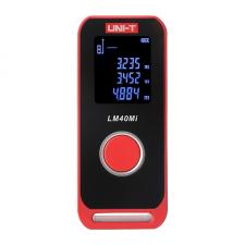 Telemetru digital cu laser UNI-T LM40Mi, Raza actiune 40m, Precizie 2mm, Afisaj LCD, Rosu