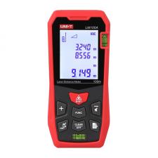 Telemetru digital cu laser UNI-T LM100A, Raza actiune 100m, Precizie 2mm, Afisaj LCD, Rosu