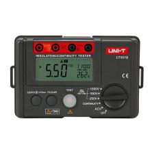 Tester rezistenta de izolatie Uni-T UT501B, Masurare Rezistenta / Tensiune testare, Functii PI / DAR, Afisaj LCD, Negru