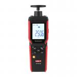 Tahometru digital UNI-T UT372D, Masurare Turatie / Frecventa / Viteza suprafata / Lungime, Afisaj LCD, MAX / MIN / AVG, Data Hold, Negru / Rosu 2 - lerato.ro