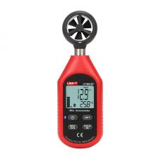 Instrumente de masurat • Aparate de masura si control, Anemometru digital pentru masurarea vitezei si temperaturii vantului UNI-T UT363BT, Afisaj LCD, Negru / Rosu, lerato.ro