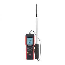 Instrumente de masurat • Aparate de masura si control, Anemometru digital pentru masurarea vitezei / debitului si temperaturii vantului UNI-T UT362H, Afisaj LCD, Negru / Rosu, lerato.ro