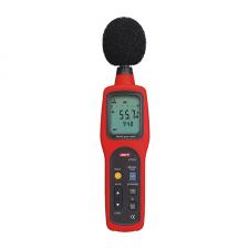Instrumente de masurat • Aparate de masura si control, Sonometru digital pentru masurarea rapida a zgomotului ambiental UNI-T UT352, Interval 30-130dB, Afisaj LCD, Negru / Rosu, lerato.ro
