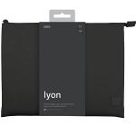 Husa Uniq Lyon Waterproof RPET compatibila cu laptop de 14 inch, Negru 4 - lerato.ro
