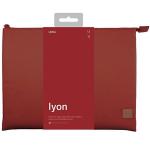 Husa Uniq Lyon Waterproof RPET compatibila cu laptop de 14 inch, Rosu 4 - lerato.ro
