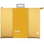 Husa Uniq Lyon Waterproof RPET compatibila cu laptop de 14 inch, Galben 4 - lerato.ro