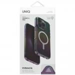 Carcasa Uniq Iridescia, Magclick Charging, compatibila cu iPhone 16 Pro, Negru 5 - lerato.ro