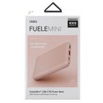 Baterie externa Uniq Fuele Mini 8000mAh, USB-C, USB, Micro USB, 18W, incarcare rapida, Roz 8 - lerato.ro