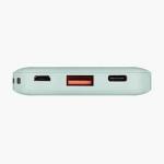 Baterie externa Uniq Fuele Mini 8000mAh, USB-C, USB, Micro USB, 18W, incarcare rapida, Verde 6 - lerato.ro