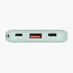 Baterie externa Uniq Fuele Mini 8000mAh, USB-C, USB, Micro USB, 18W, incarcare rapida, Verde 9 - lerato.ro