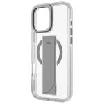 Carcasa Uniq Heldro Max, cu Suport si MagSafe, compatibila cu iPhone 16 Pro Max, Transparent 4 - lerato.ro
