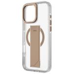 Carcasa Uniq Heldro Max, cu Suport si MagSafe, compatibila cu iPhone 16 Pro Max, Gold 4 - lerato.ro