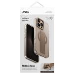 Carcasa Uniq Heldro Max, cu Suport si MagSafe, compatibila cu iPhone 16 Pro Max, Gold 5 - lerato.ro