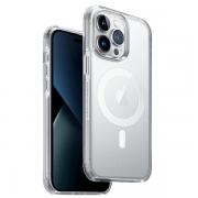 Carcasa UNIQ Combat MagSafe compatibila cu iPhone 14 Pro Max, Transparent