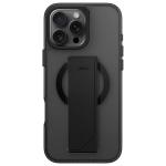 Carcasa Uniq Heldro Max, cu Suport si MagSafe, compatibila cu iPhone 16 Pro Max, Negru 2 - lerato.ro