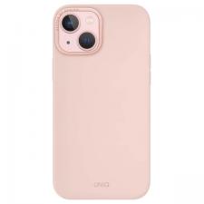 Carcasa Uniq Lino Hue Magclick compatibila cu iPhone 15, Roz