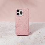 Carcasa Uniq Coehl Terrazzo compatibila cu iPhone 14 Pro, Roz 3 - lerato.ro