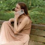 Carcasa Uniq Coehl Terrazzo compatibila cu iPhone 14 Plus, Gri 4 - lerato.ro
